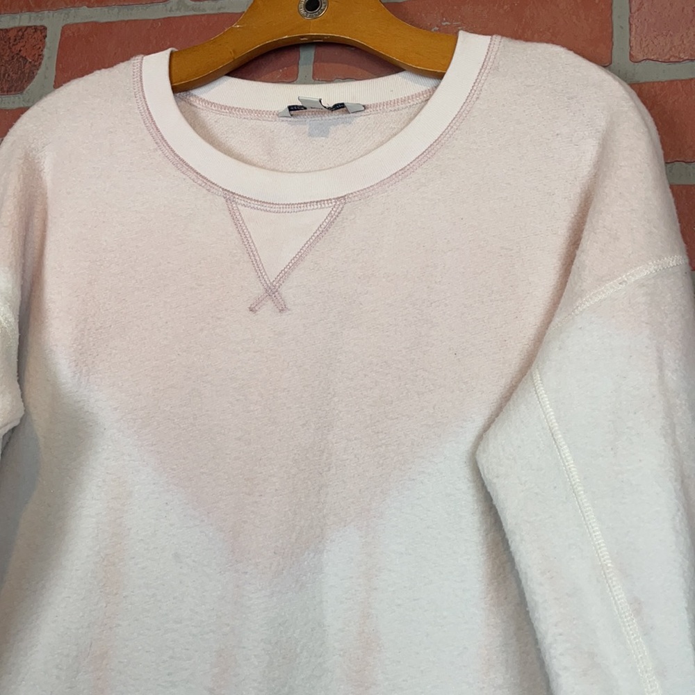 American Eagle AE Soft and Cozy Pink Tie Dye Pullover Crewneck Sweater M - Picture 6 of 13
